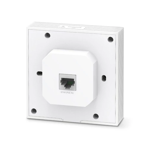 TP-Link Access Point WiFi AX3000 - Omada EAP650-Wall (574Mbps 2,4GHz + 2402Mbps 5GHz; 1Gbps; at PoE; Wifi6)