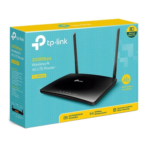 TP-Link TL-MR6400 4G LTE Vezeték nélküli Router
