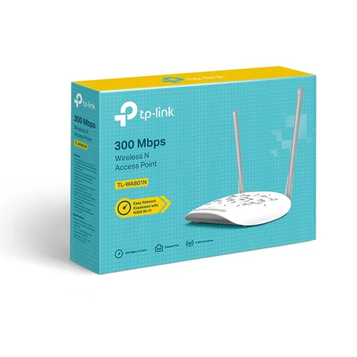 TP-Link TL-WA801N 300Mbps Wireless N Access Point White