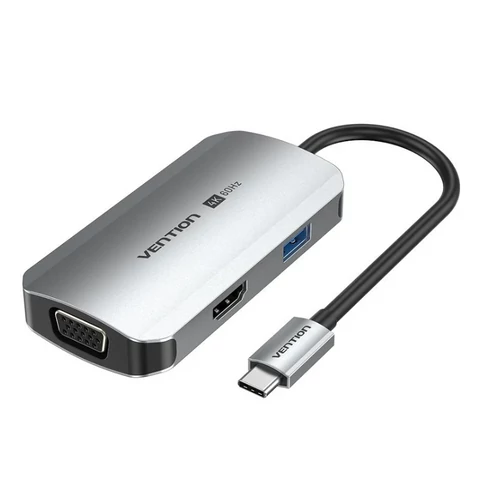 DOKKOLÓ USB-C -> HDMI/VGA, Vention