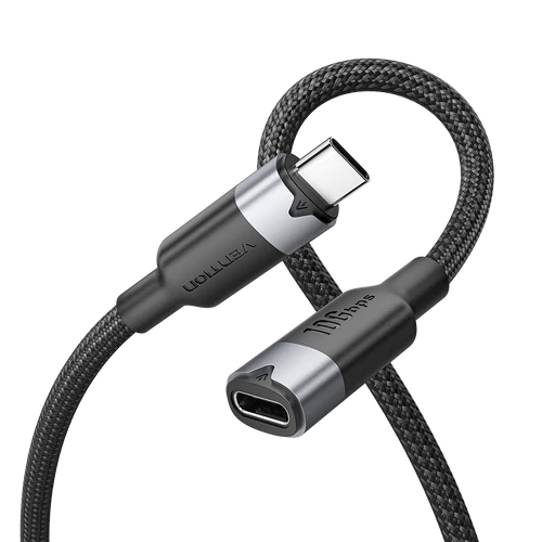 KÁBEL USB-C 3.2/M -> USB-C 3.2/F, 0,5m,(hossz), Vention