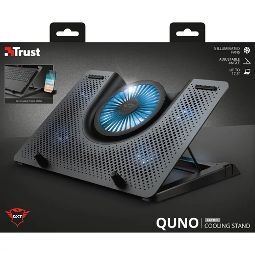 Trust GXT 1125 Quno Notebook Cooling Stand gamer hűtőpad
