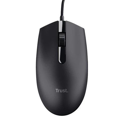 Egér, vezetékes, optikai, USB, TRUST 