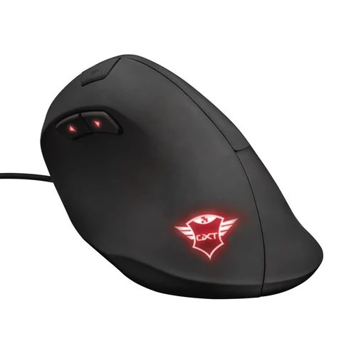 Trust GXT 144 Rexx Vertical fekete gamer egér