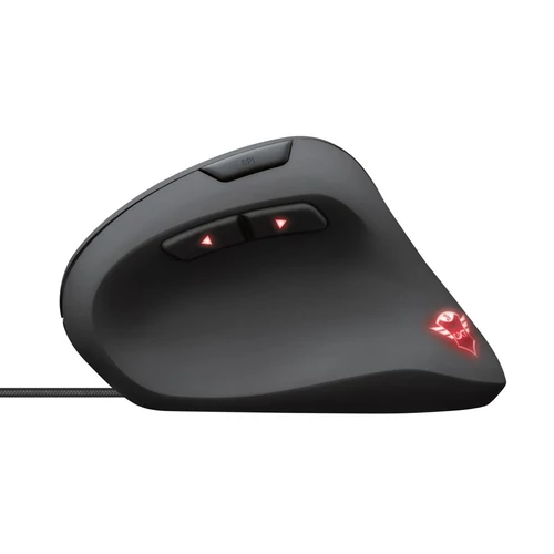 Trust GXT 144 Rexx Vertical fekete gamer egér