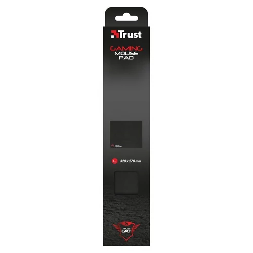 Trust GXT 754 fekete gamer egérpad