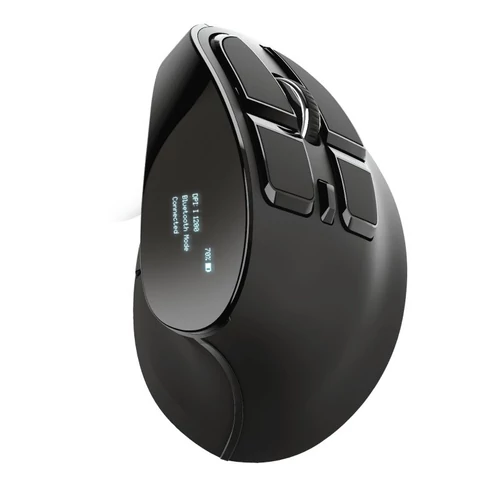 Trust Voxx Rechargeable Ergonomic Wireless Mouse Black