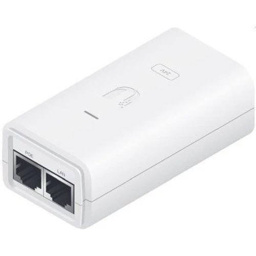 Ubiquiti 24V 1A fehér színű POE tápegység Gigabit LAN porttal