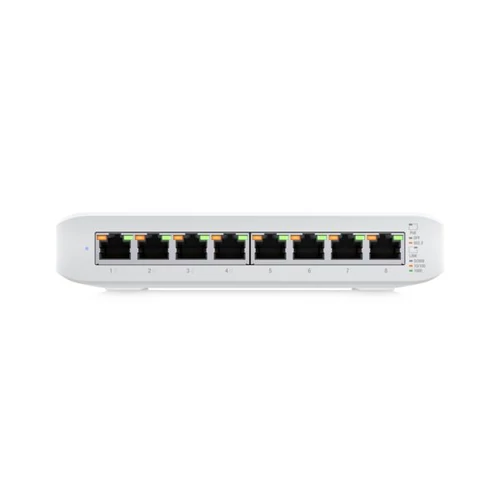 Ubiquiti UniFi USW-Lite-8-PoE 8port GbE LAN 4x PoE+ (52W) L2 menedzselhető switch