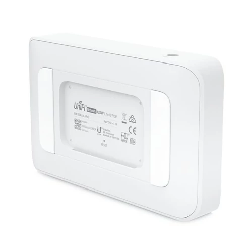 Ubiquiti UniFi USW-Lite-8-PoE 8port GbE LAN 4x PoE+ (52W) L2 menedzselhető switch