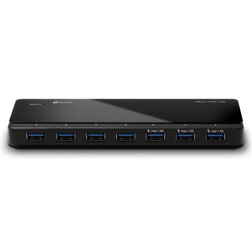 USB elosztó-HUB, 7 port, USB 3.0, 5Gbps, TP-LINK 