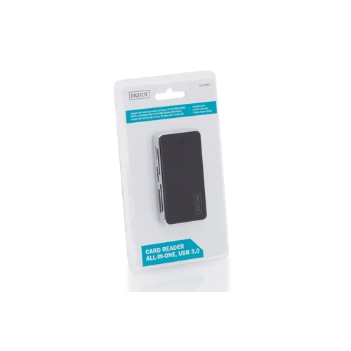 Digitus USB 3.0 Card Reader with 1m USB A connection cable