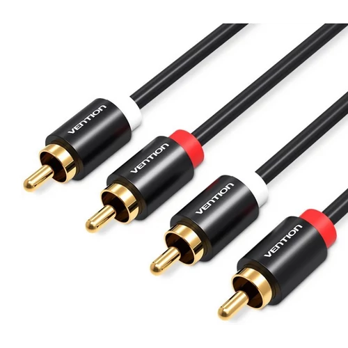 KÁBEL 2*RCA/M -> 2*RCA/M , 1m, Vention