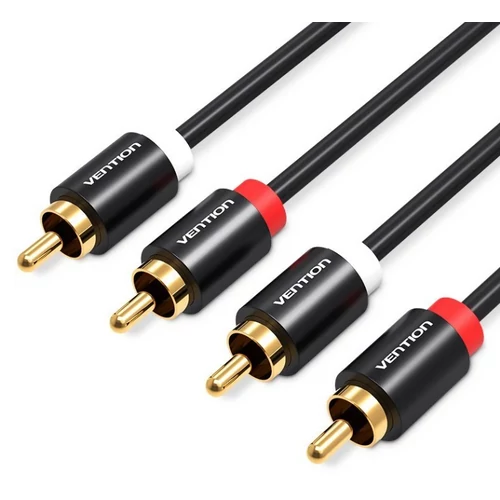 KÁBEL 2*RCA/M -> 2*RCA/M , 2m, Vention