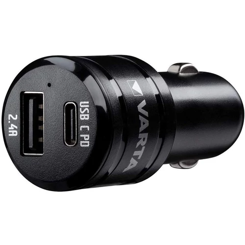 Varta 57932101401 Car Charger Dual USB Fast 1xUSB/1xUSB-C autós töltő