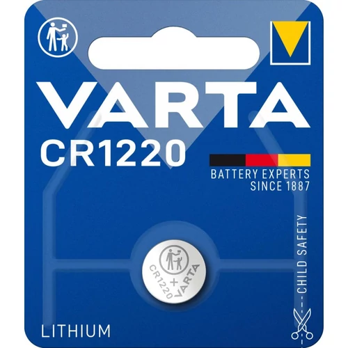 Gombelem, CR1220, 1 db, VARTA