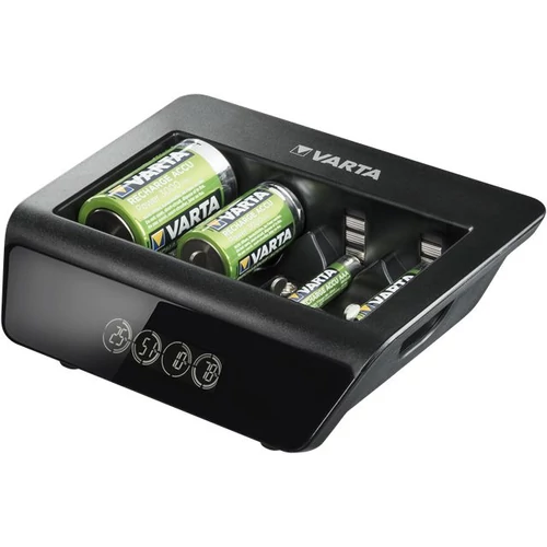 Elemtöltő, univerzális AA/AAA/C/D/9V, LCD kijelző, VARTA 