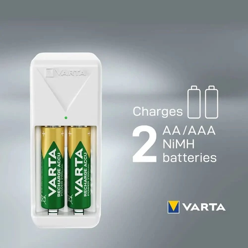 Varta 57656101451 Mini töltő + 2 db AA 2100 mAh akkumulátor
