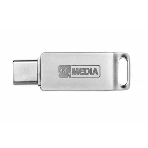 Pendrive, 64GB, USB 3.2 Gen1, alumínium ház, MYMEDIA 