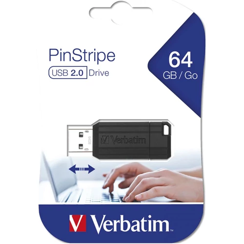 Pendrive, 64GB, USB 2.0, 10/4MB/sec, VERBATIM 