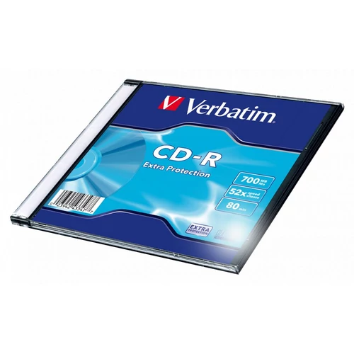 VERBATIM CDV7052V1DL CD-R DataLife Slim tokos CD lemez