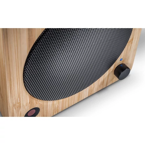wavemaster Cube Mini Neo Bluetooth Speaker System Bamboo