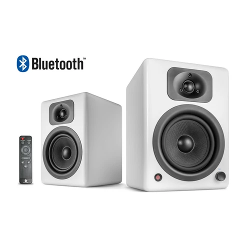 WaveMaster Hangszóró 2.0 - TWO NEO Gray (60W RMS, Bluetooth, 3,5mm jack, RCA, Toslink, USB-Audio, Távírányító, Szürke)