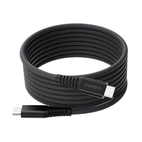 KÁBEL USB-C -> USB-C 3.1, (mágneses, 240W),1,8m, Choetech