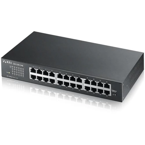 ZyXEL GS1100-24E v3 24port LAN 10/100/1000Mbps nem menedzselhető gigabit switch