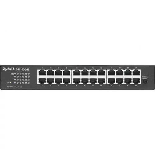 ZyXEL GS1100-24E v3 24port LAN 10/100/1000Mbps nem menedzselhető gigabit switch