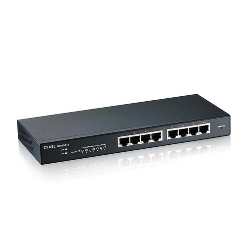 ZyXEL GS1900-8HP v3 8port GbE LAN PoE (70W) smart menedzselhető switch