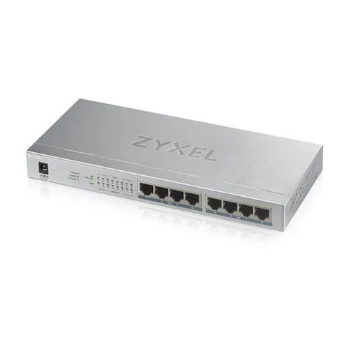 ZyXEL GS1008-HP 8port Gigabit LAN nem menedzselhető PoE+ Switch